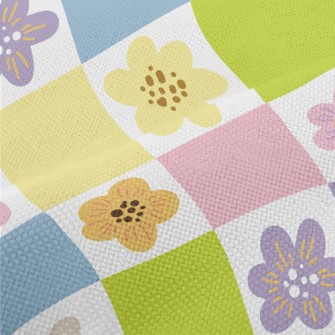 Colorful Flowers Performance Linen