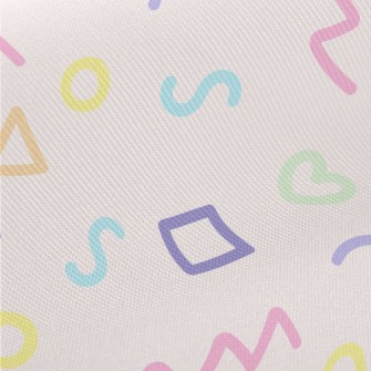 Colorful And Cute Lines Twill