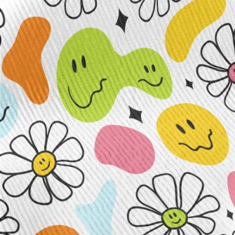 Funny And Cute Emoticon Graphi Standard Corduroy