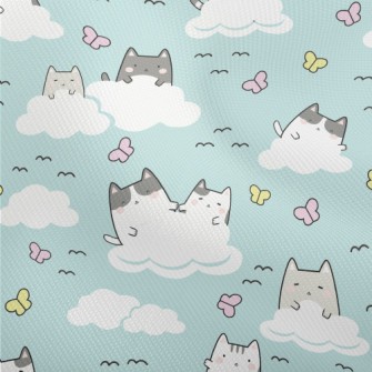 Cat In The White Clouds Dobby