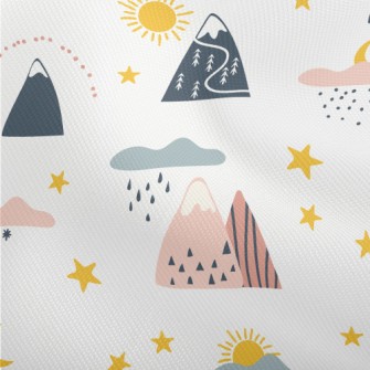 Simple And Cute Hills Dobby