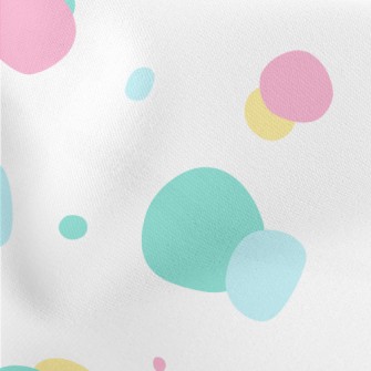Bright Polka Dots Stretch Ponte
