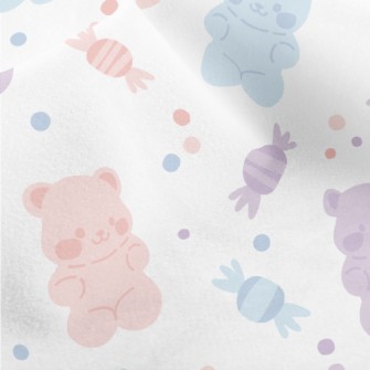 Warm And Delicious Gummy Bears Micro Fleece
