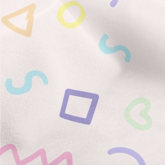 Colorful And Cute Lines Micro Fleece