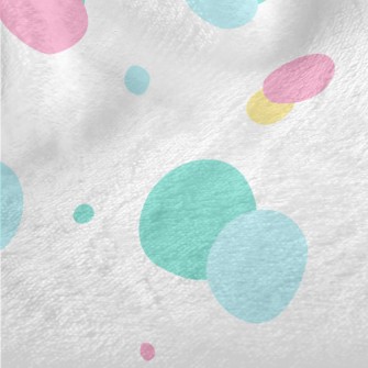 Bright Polka Dots Minky