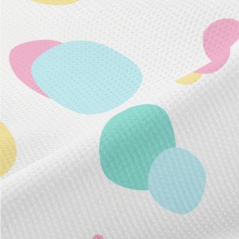 Bright Polka Dots Piqué