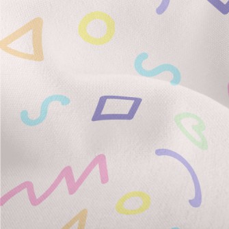 Colorful And Cute Lines Lightweight Performance Linen