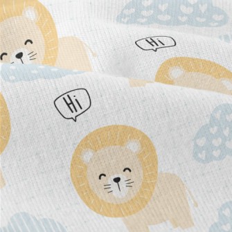 Cute And Silly Lion Modern Jersey
