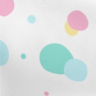 Bright Polka Dots Pongee