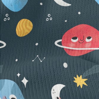 Colorful Planets In The Univer Stretch Jersey