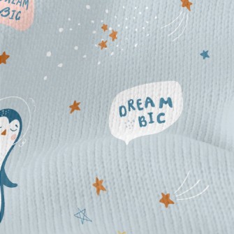 Penguins Floating In Space Stretch Jersey
