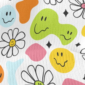 Funny And Cute Emoticon Graphi Stretch Jersey