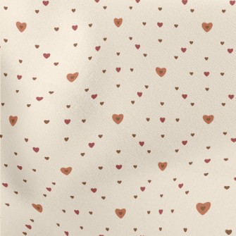 Simple And Fresh Love Lines Lightweight Cotton Poplin