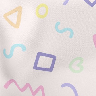 Colorful And Cute Lines Lightweight Cotton Poplin