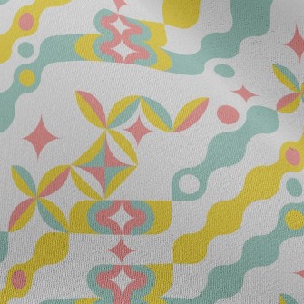 Wave Fan Combination Chiffon