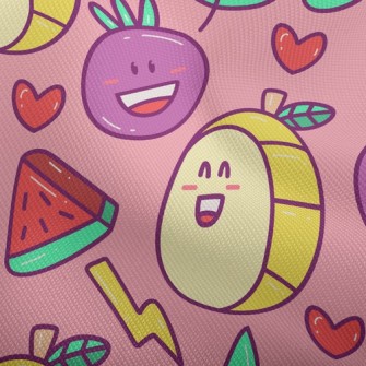 Blushing Fruit Slices Dobby