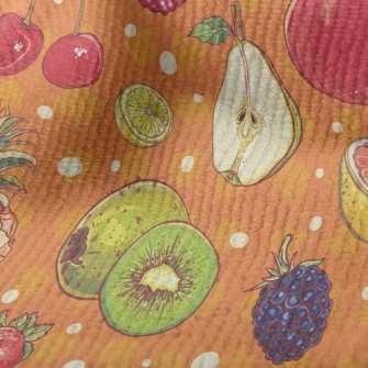 Colorful Juicy Fruits Terry