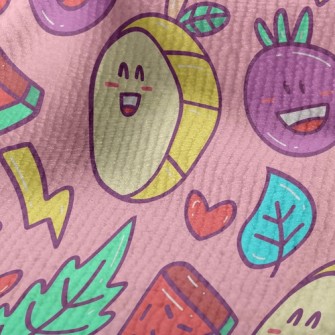 Blushing Fruit Slices Terry