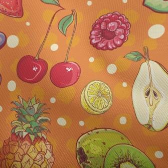 Colorful Juicy Fruits Dobby