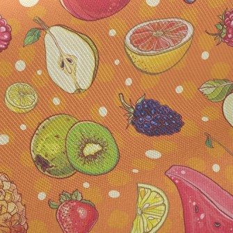 Colorful Juicy Fruits Twill