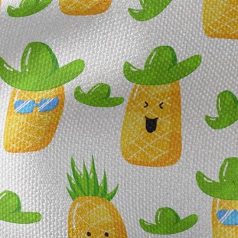 Funny Pineapple Hat Waterproof Canvas