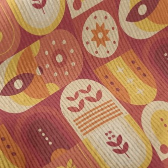 Mysterious Mayan Cube Standard Corduroy