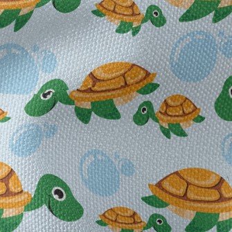 The Leisurely Turtle Family Waterproof Canvas