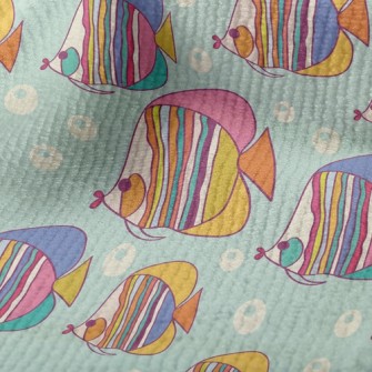 Colorful Pouty Fish Terry