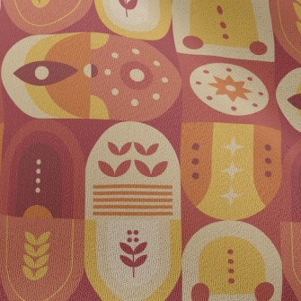 Mysterious Mayan Cube Chiffon