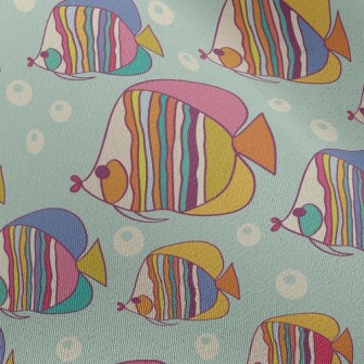 Colorful Pouty Fish Chiffon