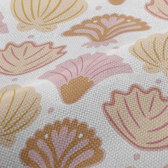 Various Shapes Of Shells Performance Linen