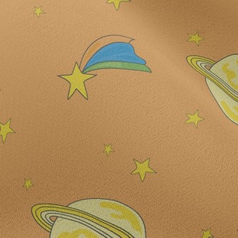 Dazzling Saturn Meteor Chiffon