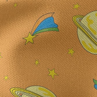 Dazzling Saturn Meteor Waterproof Canvas