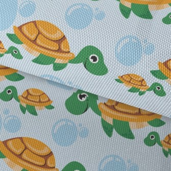 The Leisurely Turtle Family Waterproof Oxford