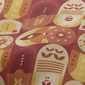 Mysterious Mayan Cube Performance Linen