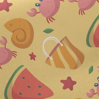 Playful Beach Crab Twill