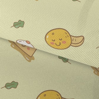 Lovely Lemon Cake Waterproof Oxford