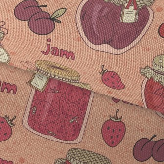 Popular Flavor Strawberry Jam Waterproof Oxford