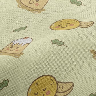 Lovely Lemon Cake Performance Linen