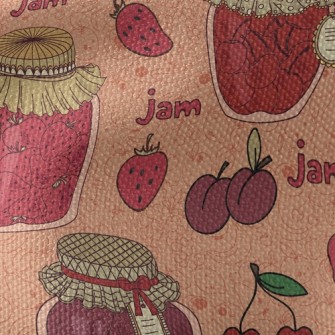 Popular Flavor Strawberry Jam Waterproof Canvas