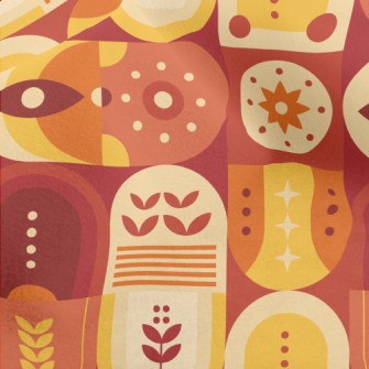 Mysterious Mayan Cube Micro Fleece