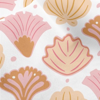 Various Shapes Of Shells Micro Fleece