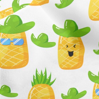 Funny Pineapple Hat Micro Fleece