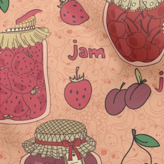 Popular Flavor Strawberry Jam Micro Fleece