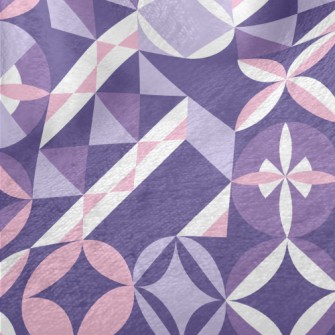 Circle Oval Square Minky