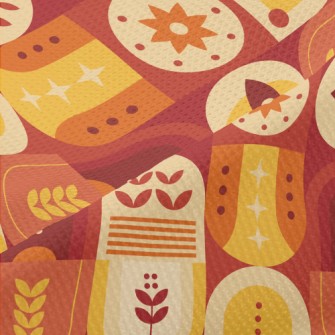 Mysterious Mayan Cube Piqué