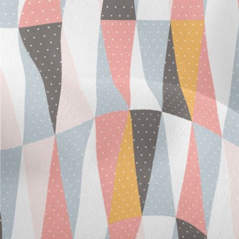 Deformed Elongated Rhombus Lightweight Performance Linen