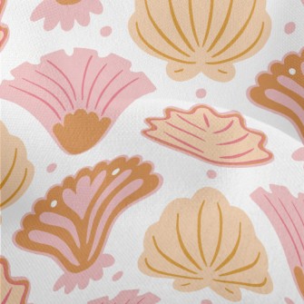 Various Shapes Of Shells Lightweight Performance Linen