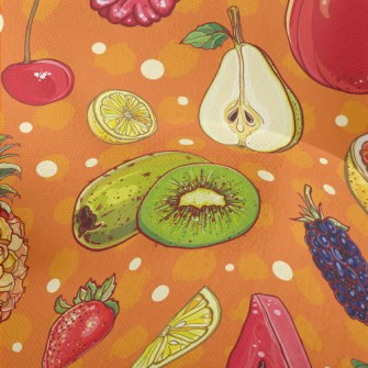Colorful Juicy Fruits Lightweight Performance Linen