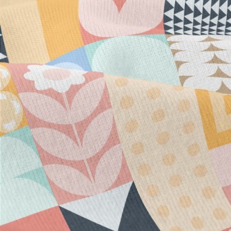 Personalized Geometric Flowers Modern Jersey